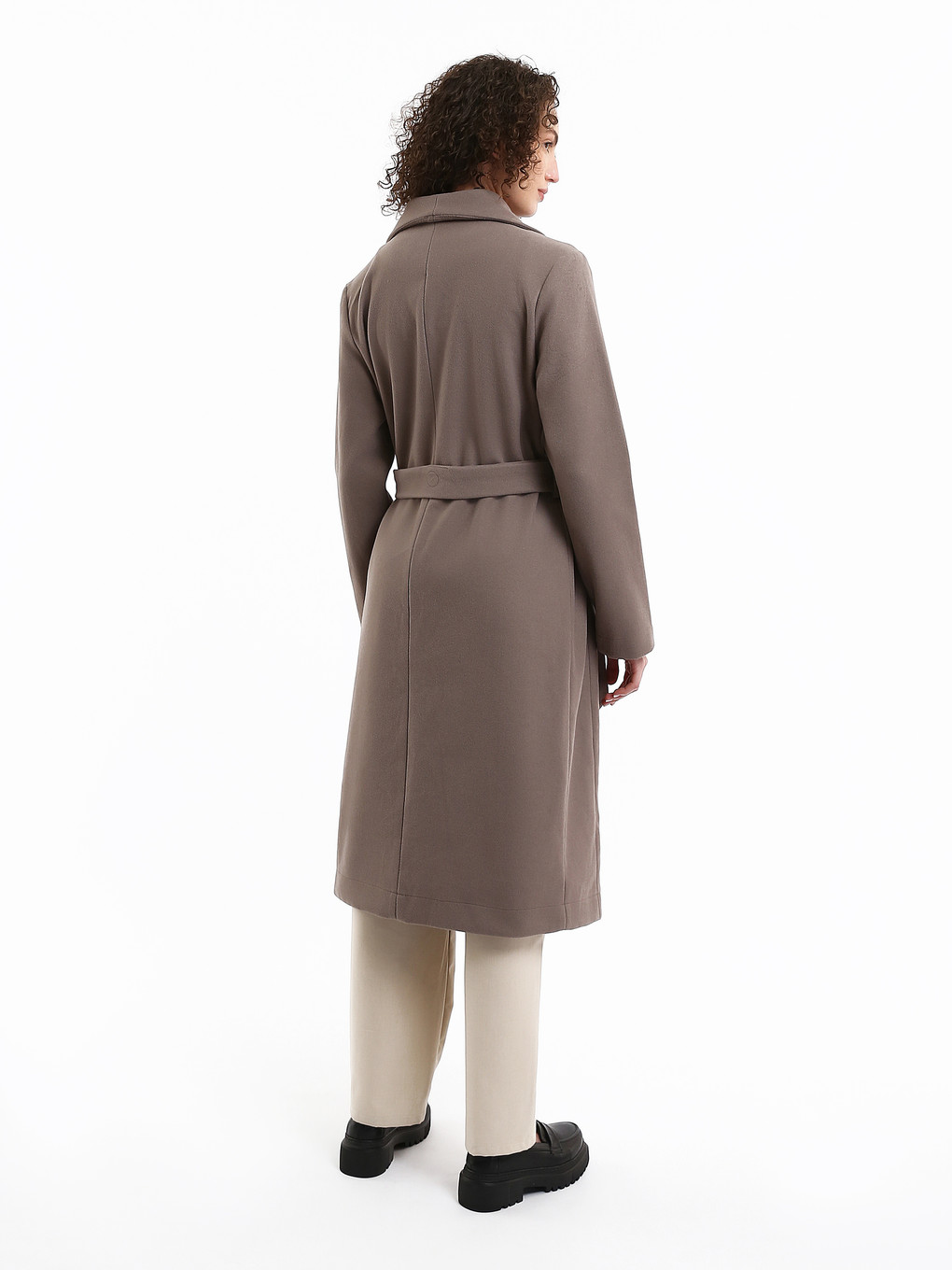 Jacket Collar Women's Cachet Overcoat-8