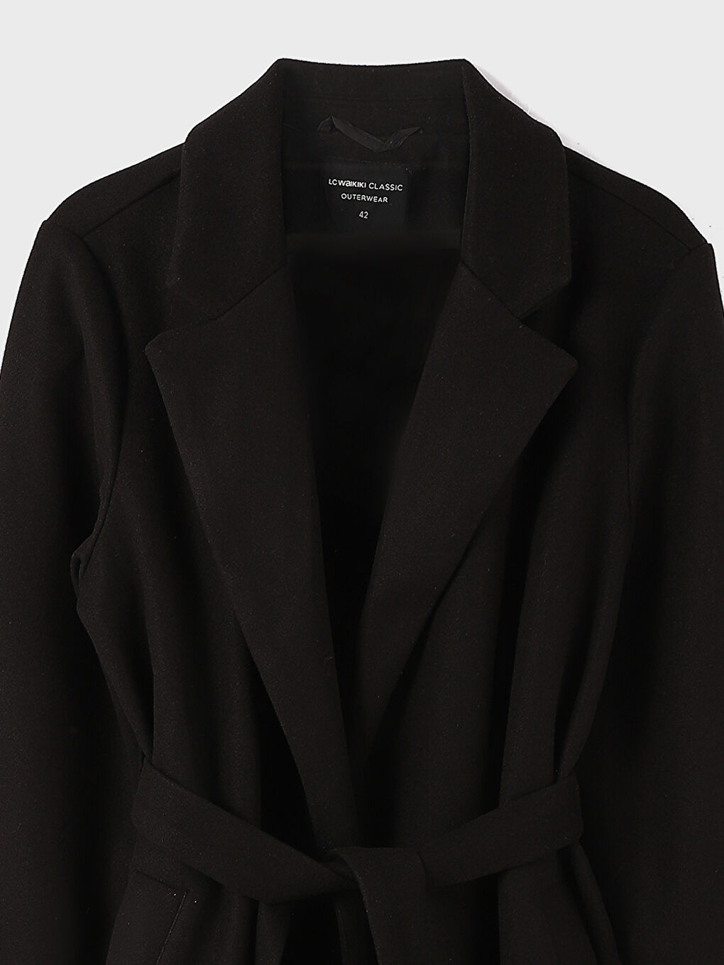 بالطو ياقة الجاكيت للسيدات كاشيه-2