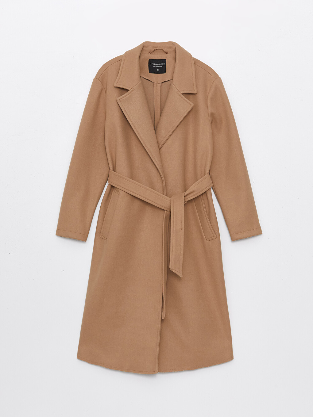 Jacket Collar Women's Cachet Overcoat-5