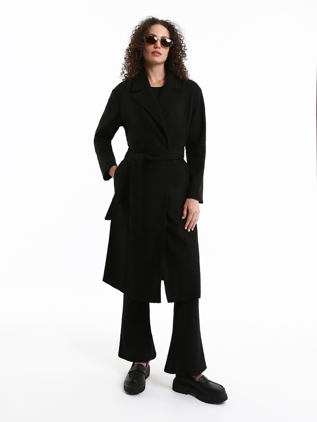 Jacket Collar Women's Cachet Overcoat-2