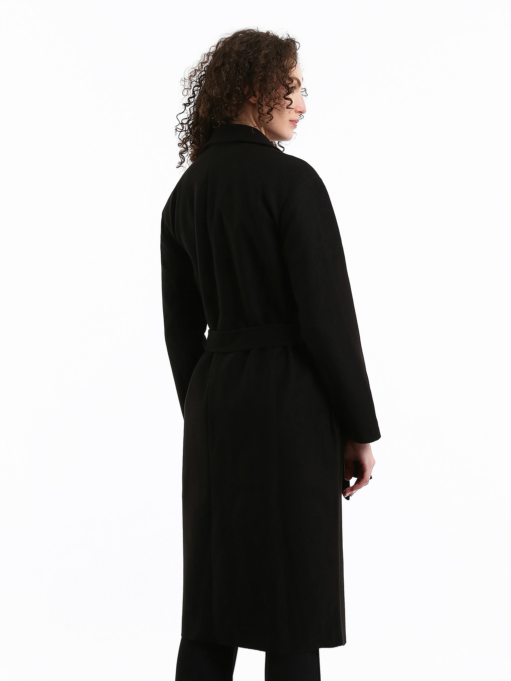Jacket Collar Women's Cachet Overcoat-8