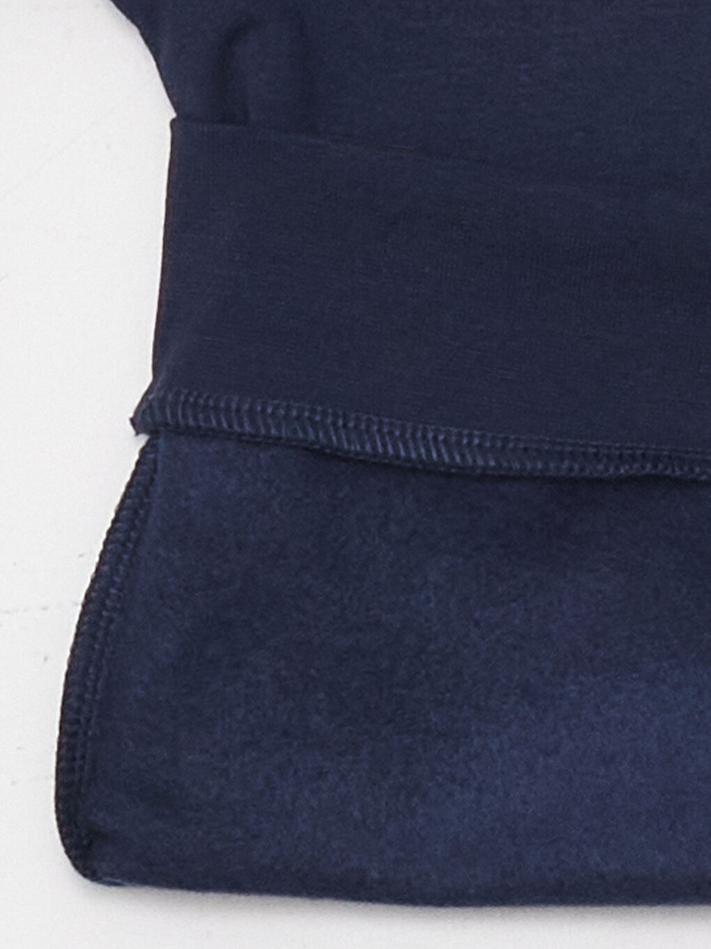 Lacivert Bisiklet Yaka Baskılı Uzun Kollu Erkek Çocuk Sweatshirt ve Eşofman Altı-5