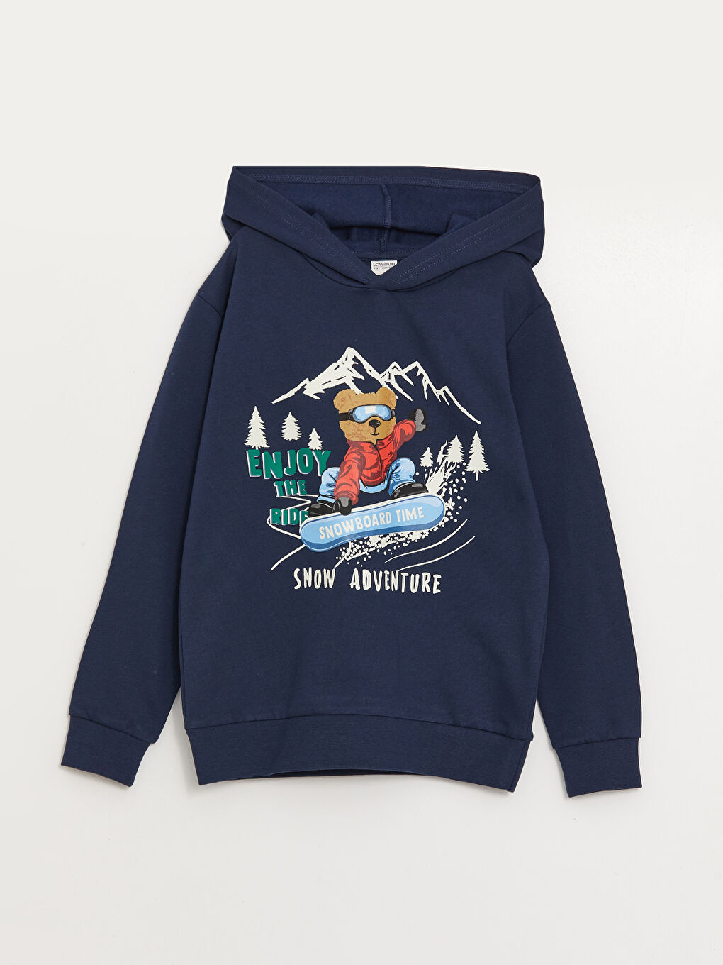 LCW Kids Boy NAVY Sweatshirt -W3BM42Z4-HFK