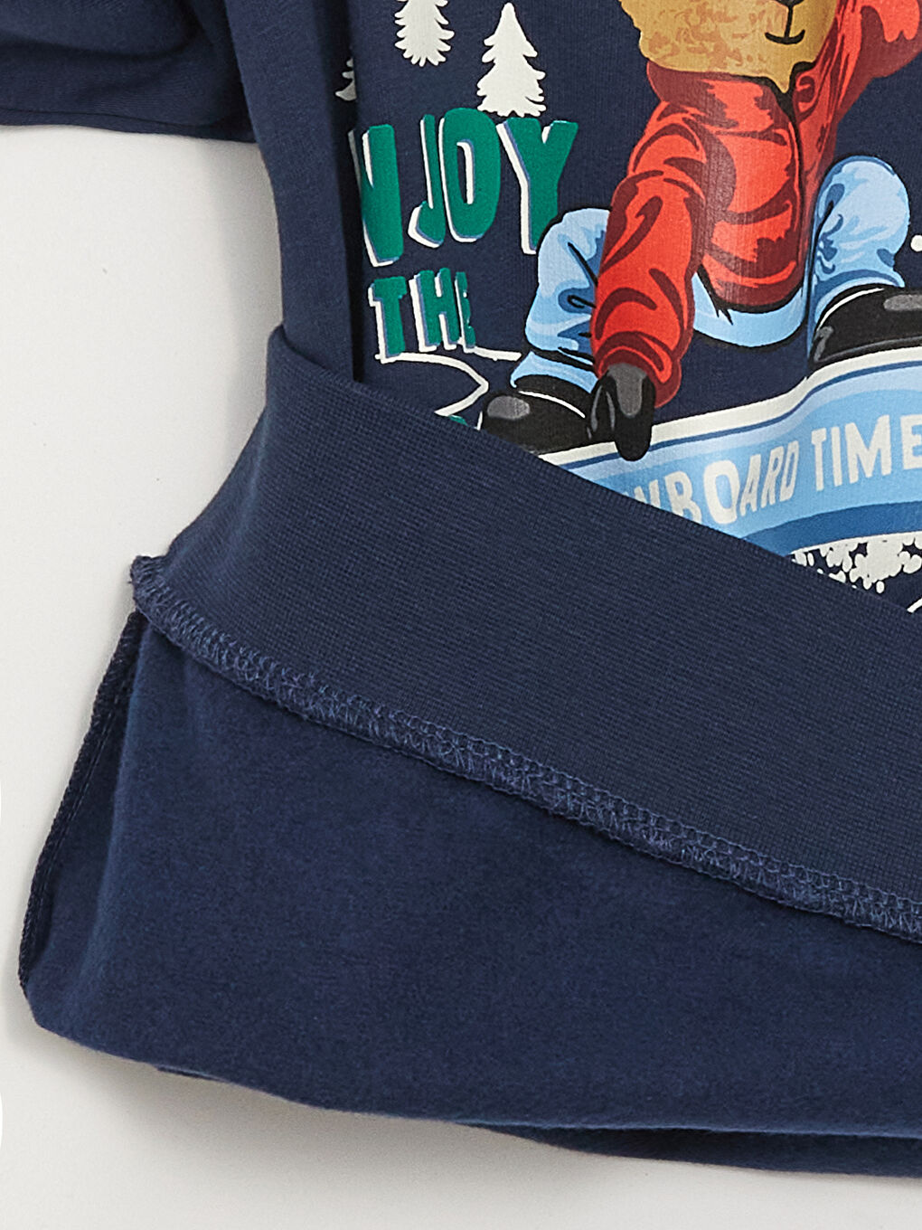 LCW Kids Boy NAVY Sweatshirt -W3BM42Z4-HFK