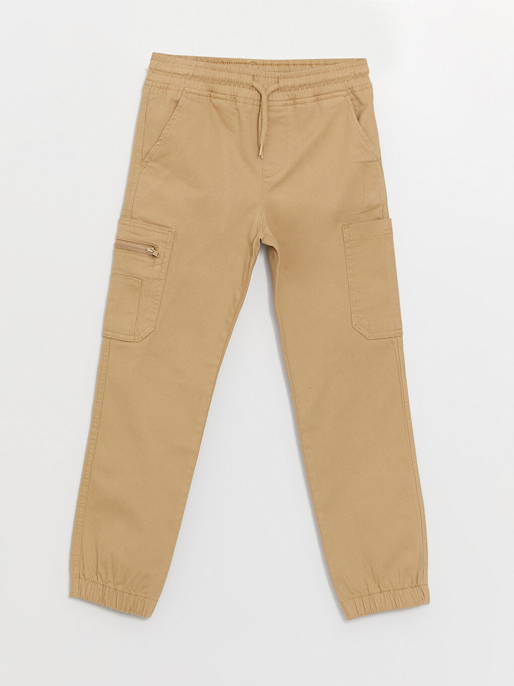 LCW Kids Pantalon de Jogging Cargo à Taille Élastiquée pour Garçons -W3BM63Z4-GCZ