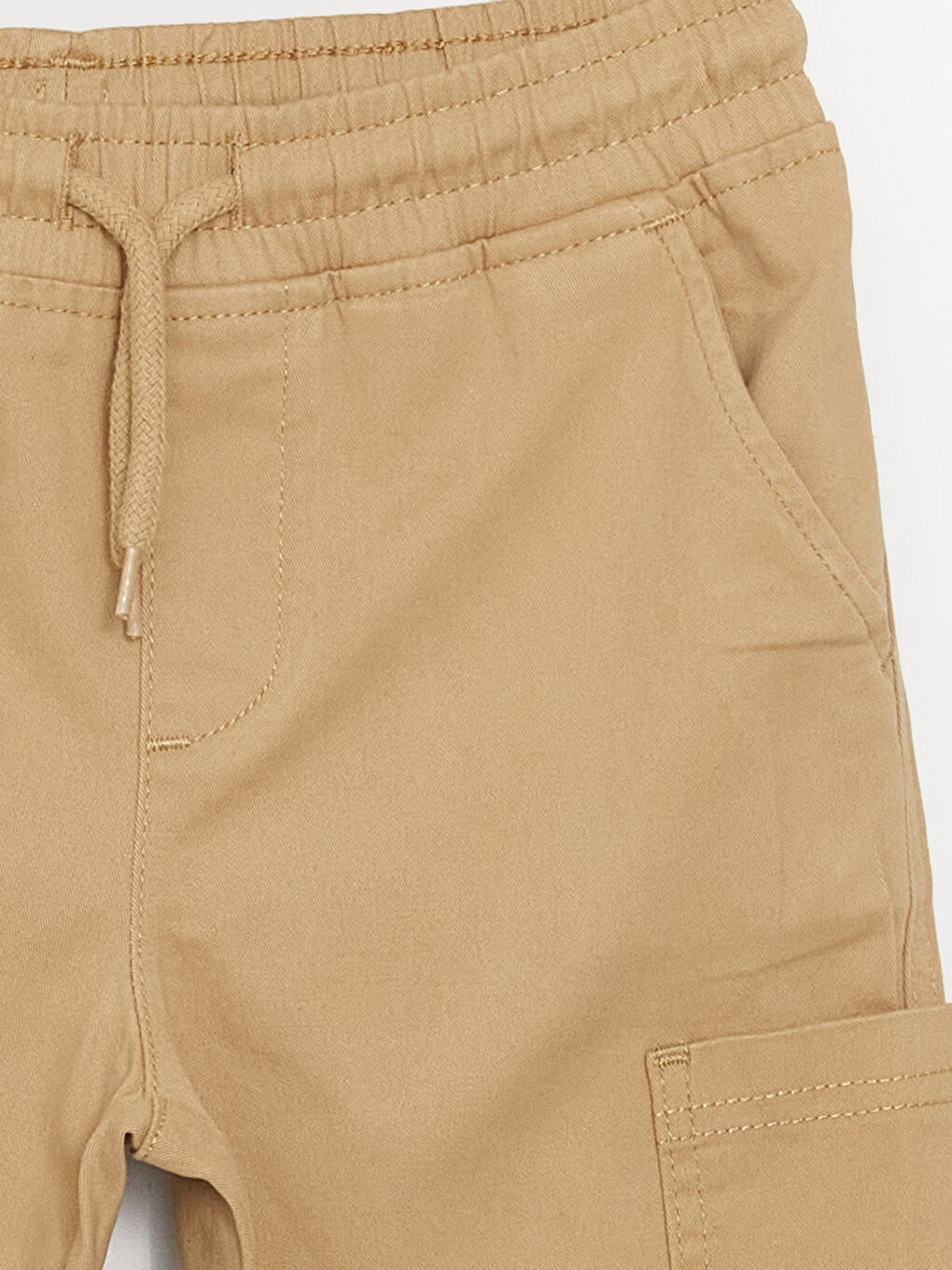 LCW Kids Pantalon de Jogging Cargo à Taille Élastiquée pour Garçons -W3BM63Z4-GCZ
