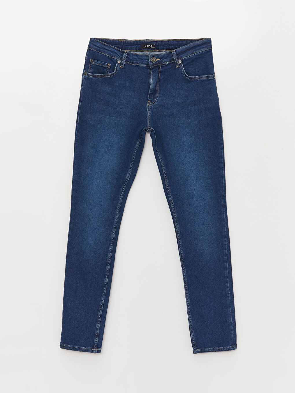 XSIDE Orta Mavı Skinny Fit Erkek Jean Pantolon - 5