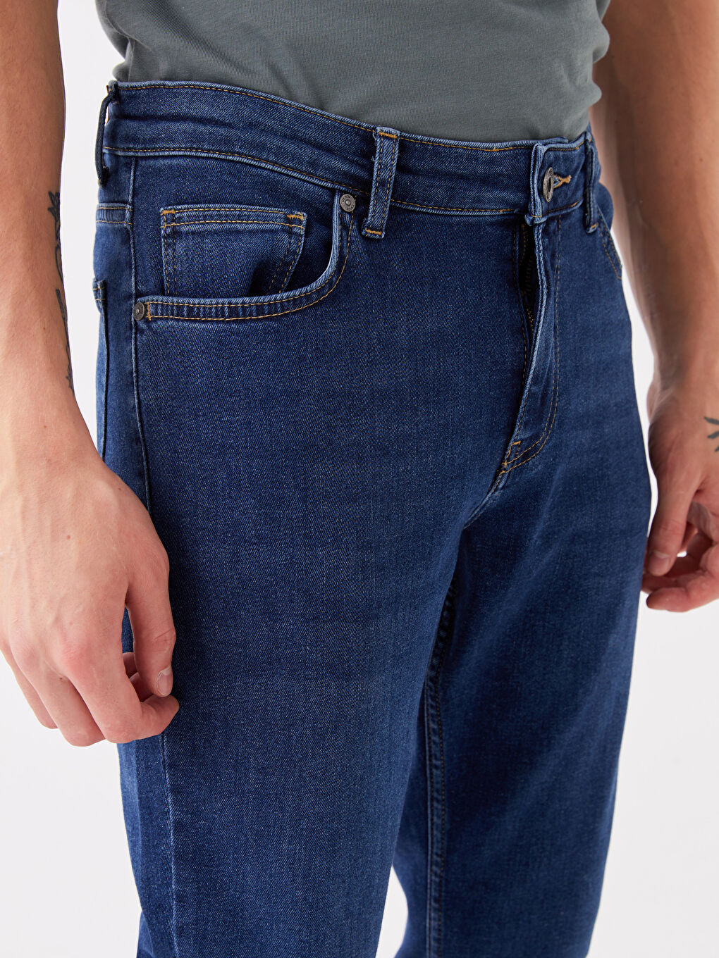 Mavi Slim Fit Erkek Jean Pantolon-1