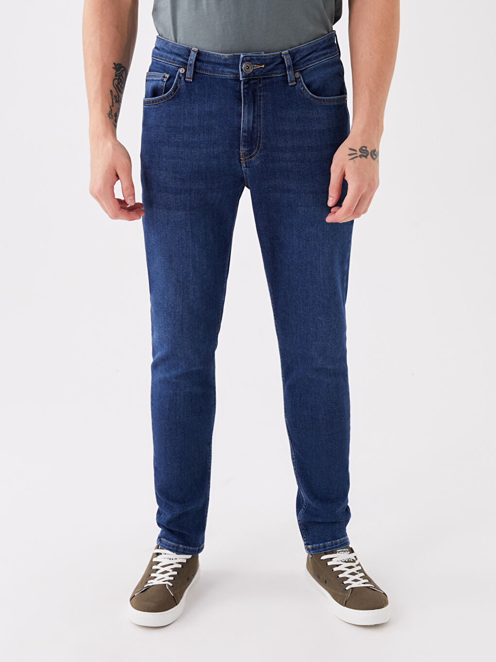 Mavi Slim Fit Erkek Jean Pantolon-2