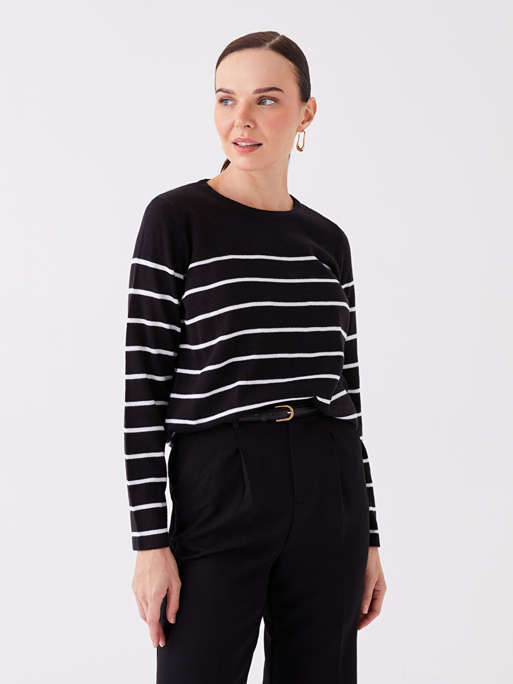 Žena CRNA Džemper -1