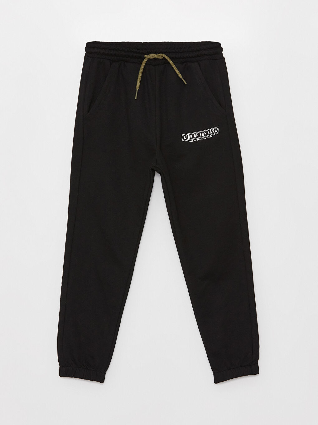 Crew Neck Printed Long Sleeve Boys' Sweatshirt and Tracksuit Bottoms-4