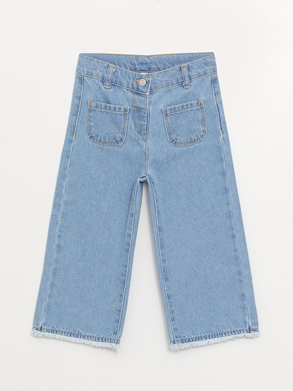 LCW baby Açık Mavi Rodeo Basic Kız Bebek Jean Pantolon - 2