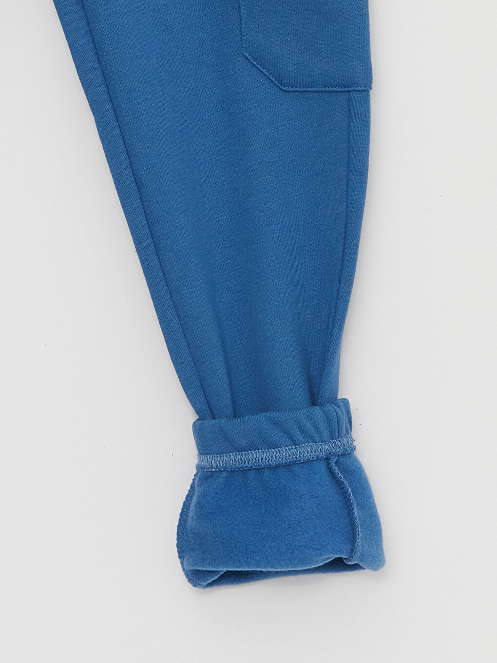 Mavi Beli Lastikli Erkek Çocuk Kargo Eşofman Altı-1