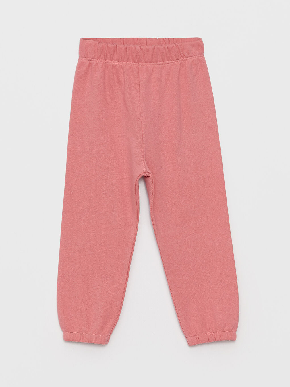 მრგვალი საყელო გრძელმკლავიანი გოგონას ბლუზა და შარვალი 2-ცალიანი კომპლექტი-2