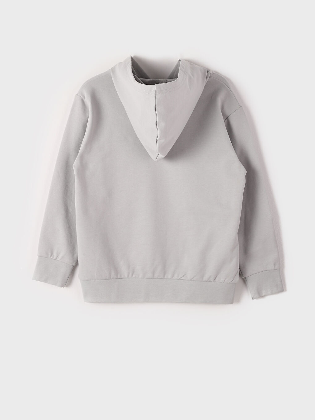 Hooded Printed Long Sleeve Boys' Sweatshirt-3