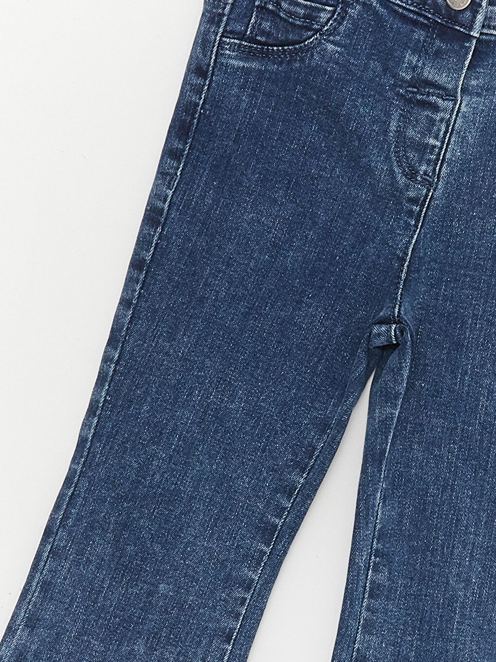 Базовые джинсы для малышек девочек-4