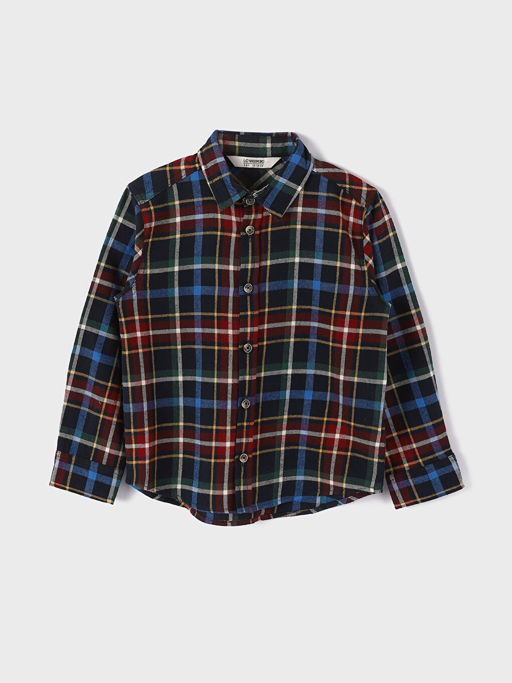 Plaid Boys' Flannel Shirt