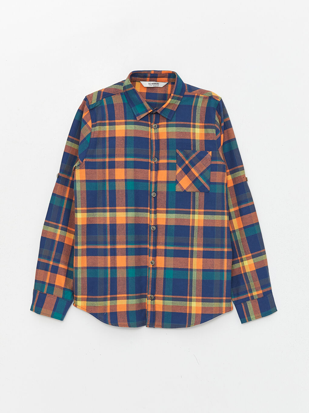 Plaid Boys' Flannel Shirt -W3BO17Z4-LN9