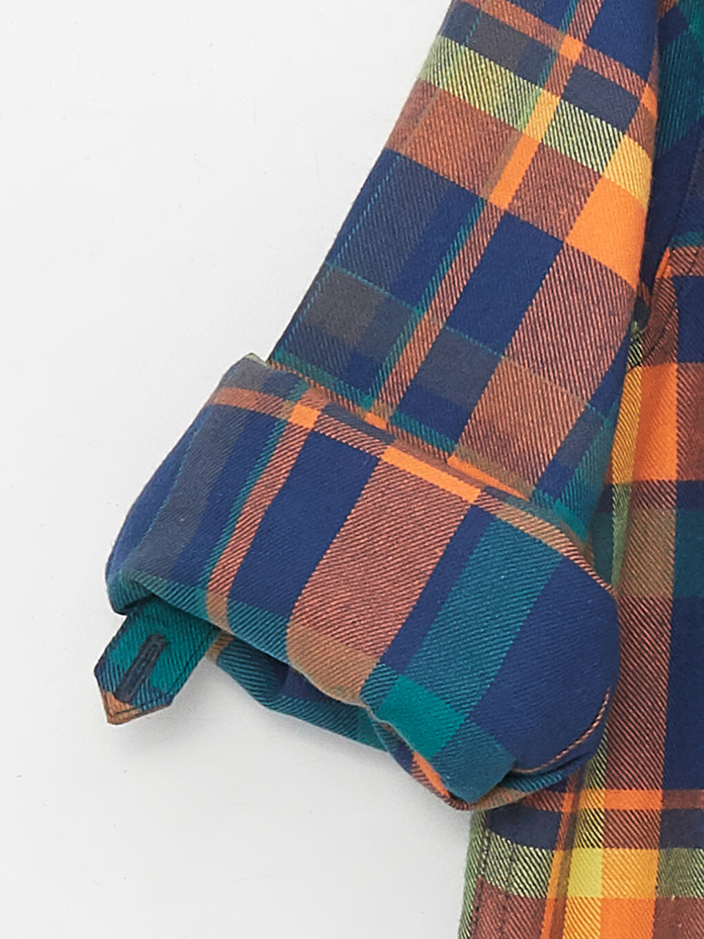 Plaid Boys' Flannel Shirt -W3BO17Z4-LN9