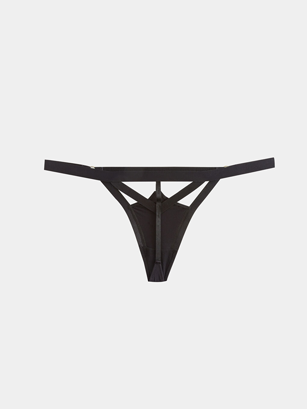 Plain Fancy Thong Knickers-1
