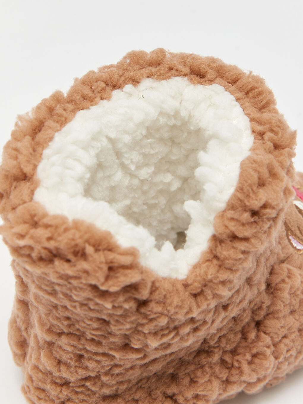 Botoșei de Casă pentru Bebeluşi Fete, Brodați cu Ursuleț Teddy-5