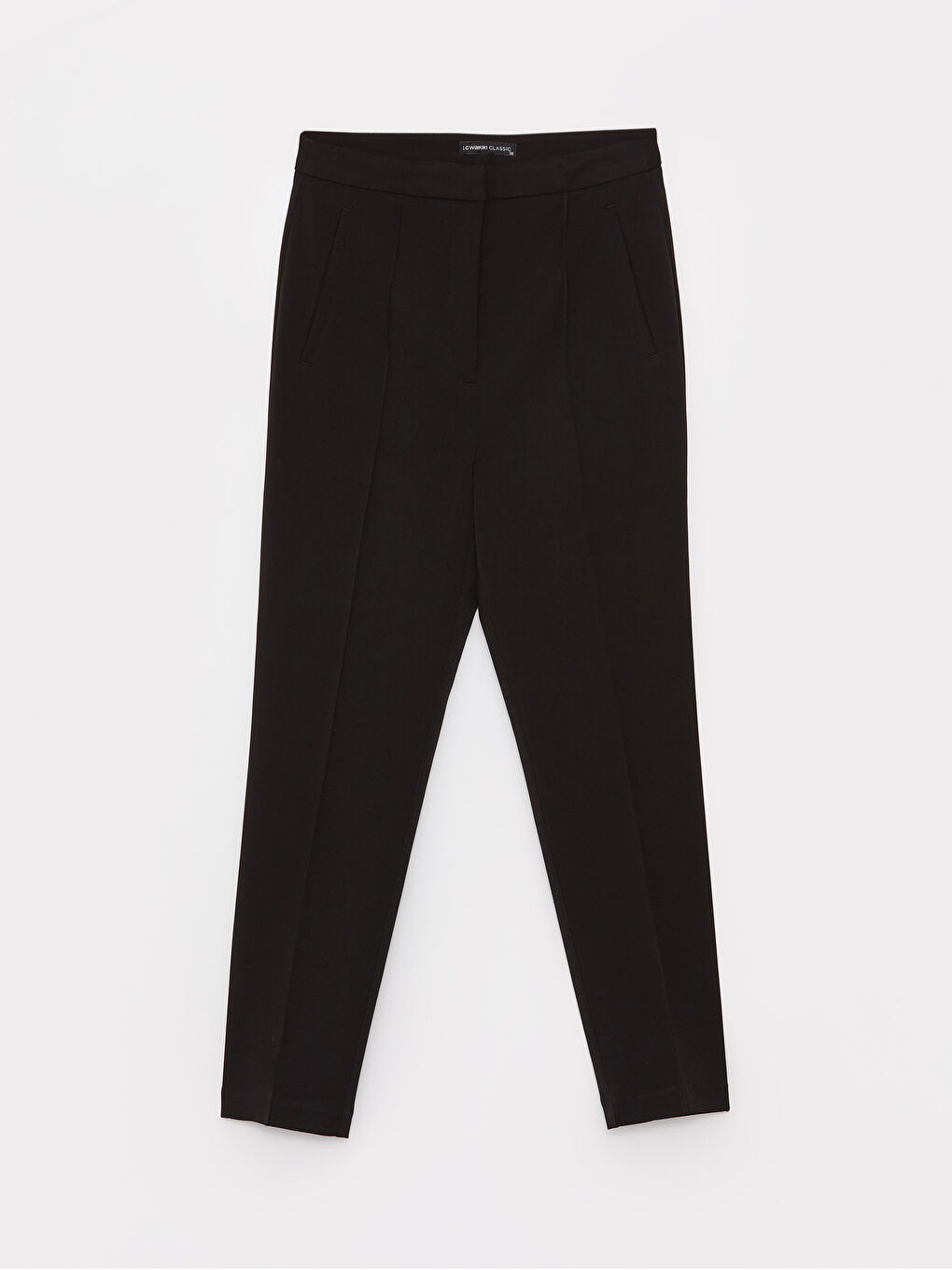 LCWAIKIKI Classic Women's Standard Fit Plain Trousers -W3BP54Z8-CVL