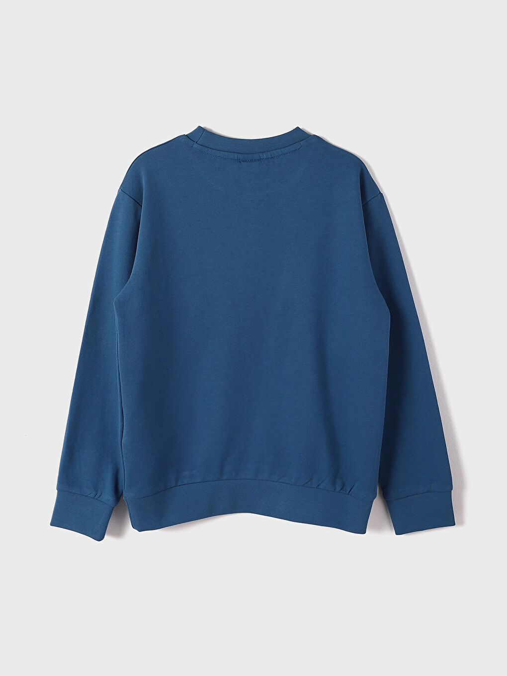 Crew Neck Printed Long Sleeve Boys' Sweatshirt-3