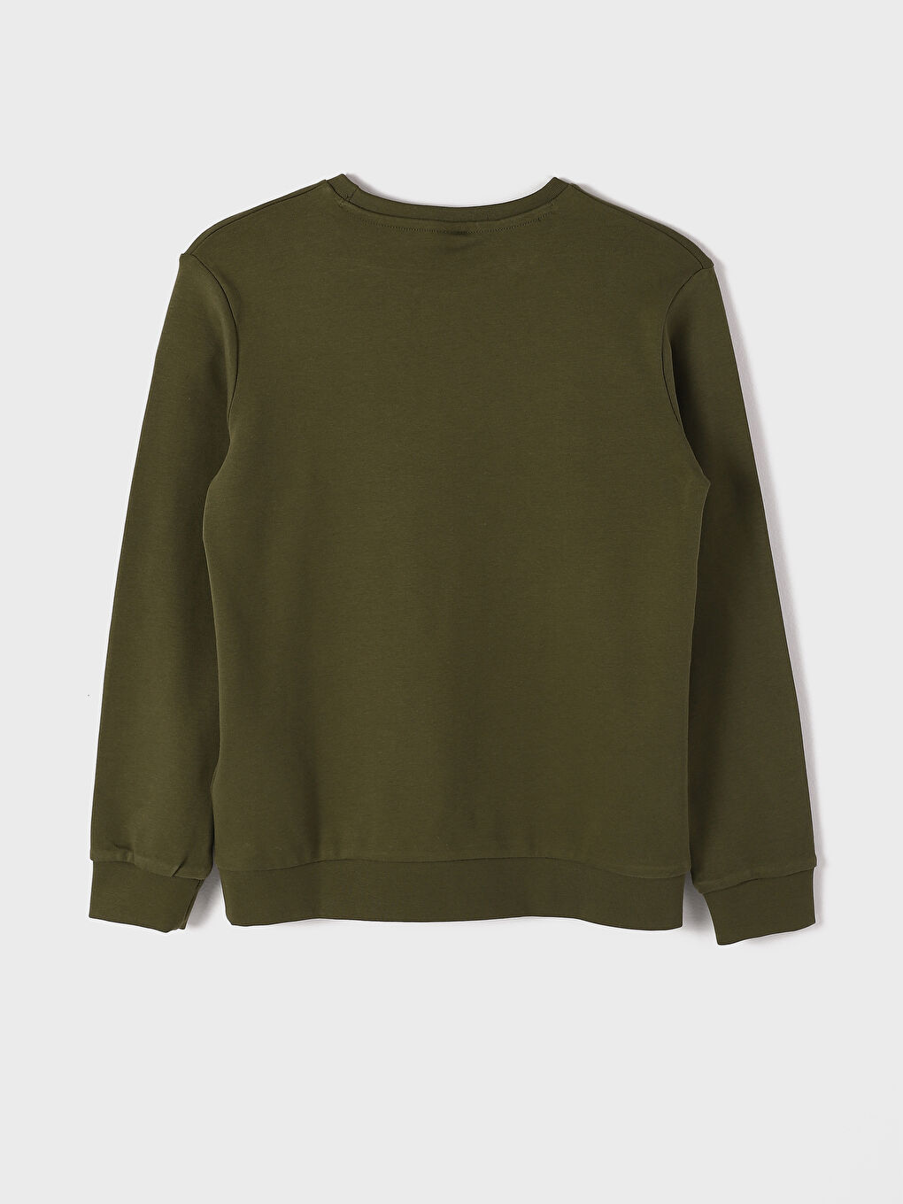 تيشيرت للأولاد بياقة دائرية مطبوع كم طويل-1