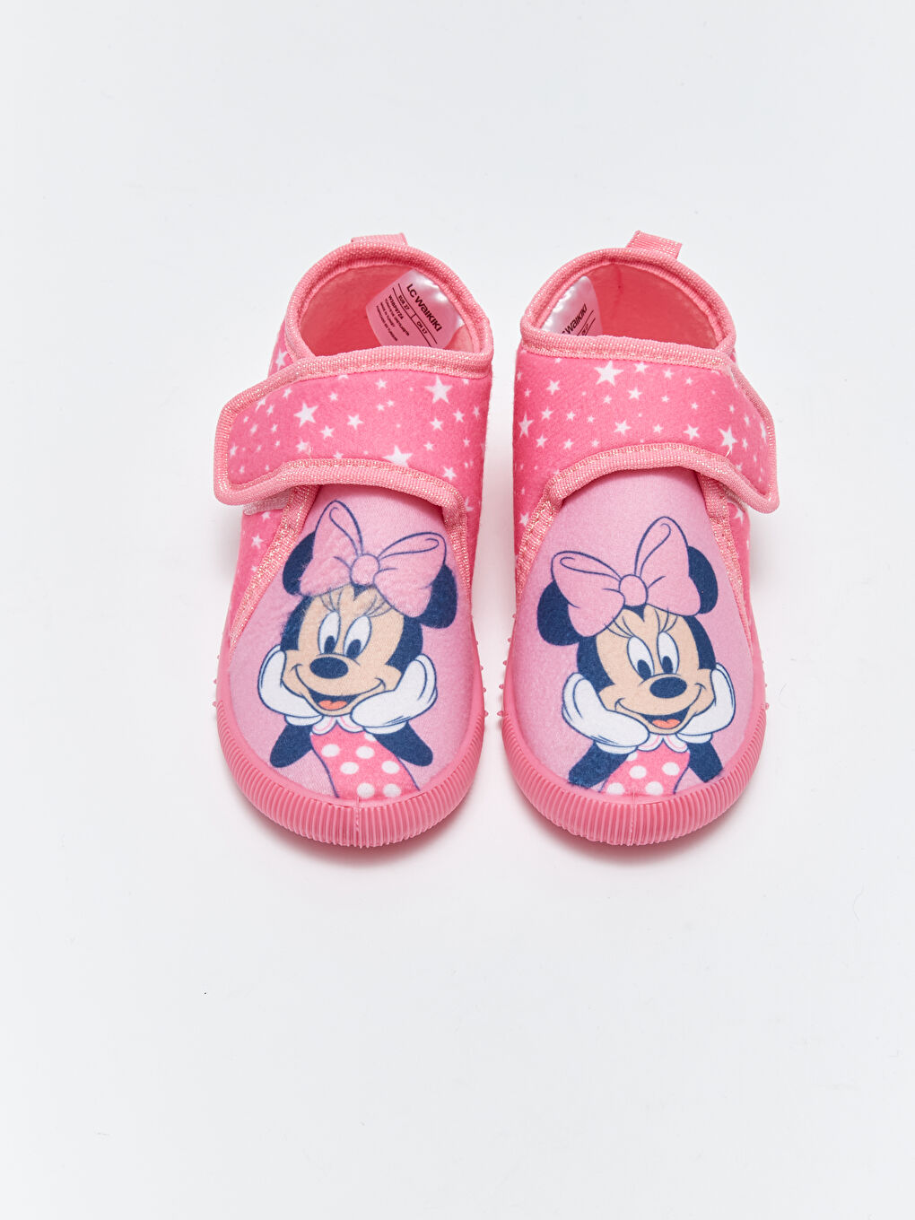 LCW STEPS Pembe Baskılı Minnie Mouse Baskılı Kız Çocuk Panduf - 1