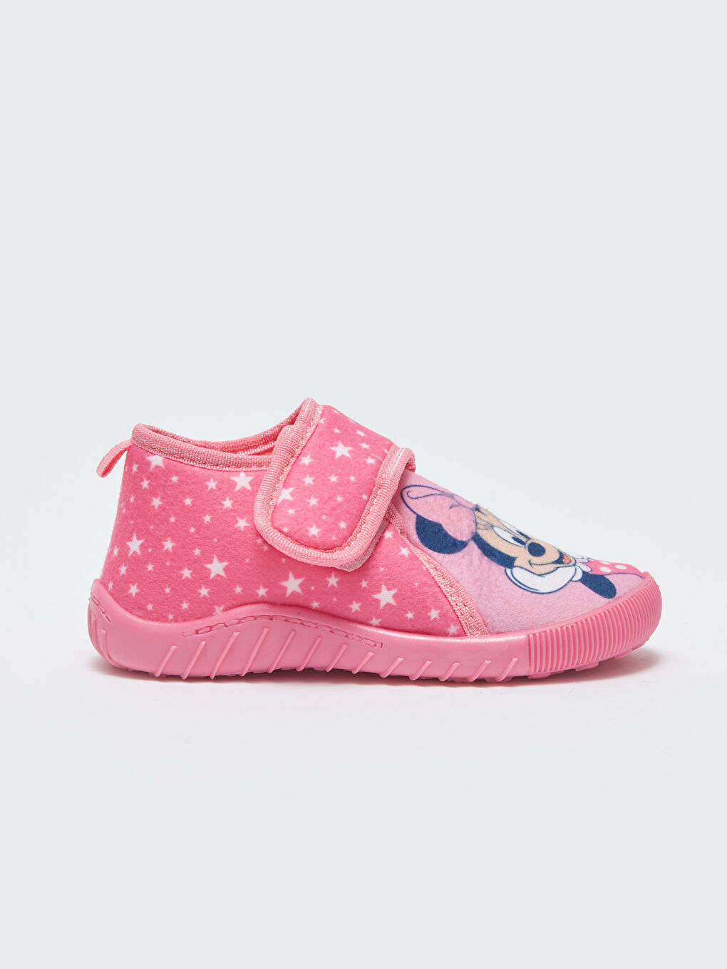 LCW STEPS Pembe Baskılı Minnie Mouse Baskılı Kız Çocuk Panduf - 5