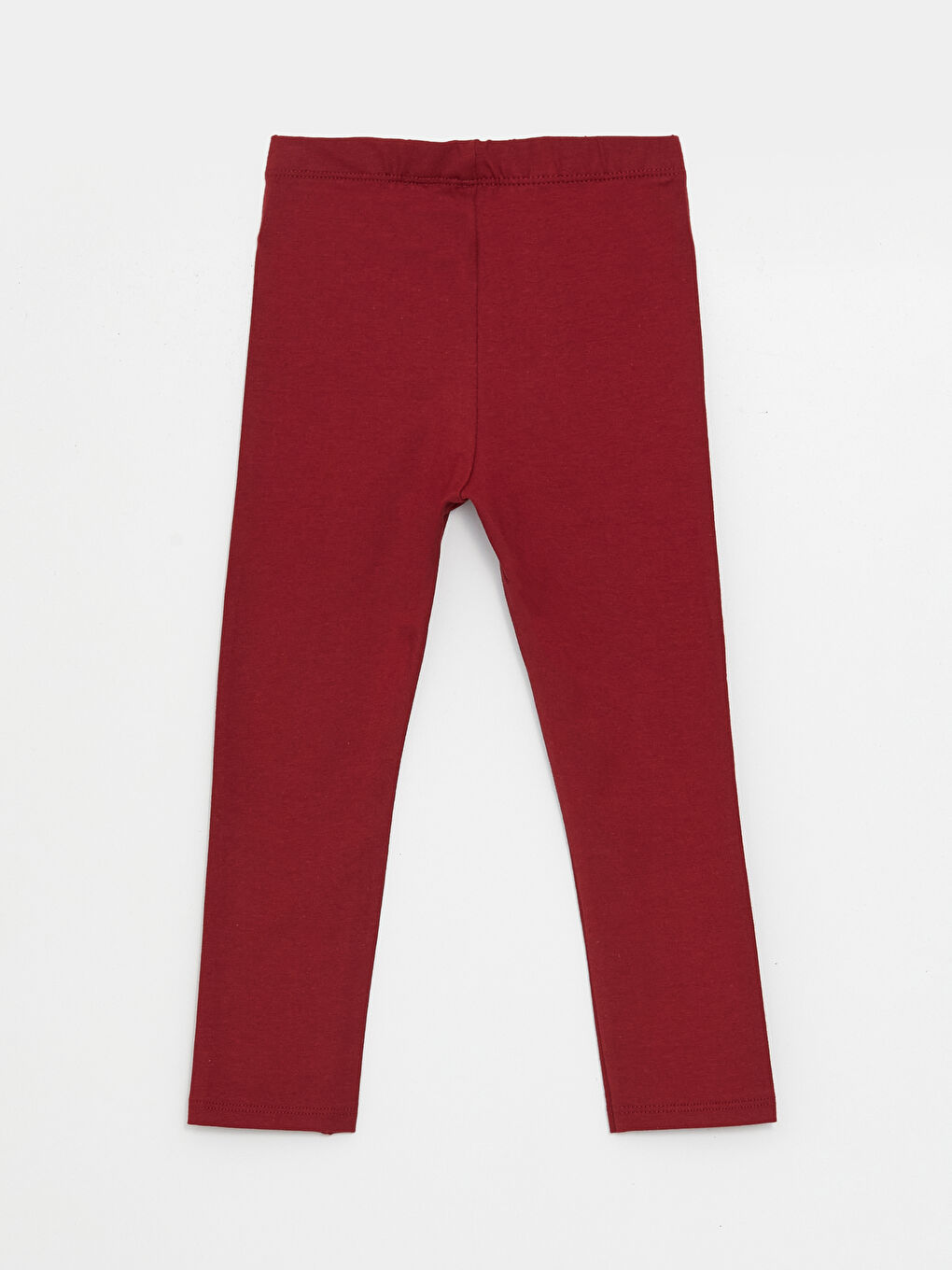 Ekru Bisiklet Yaka Kız Bebek Tişört ve Tayt 2'li Takım-4