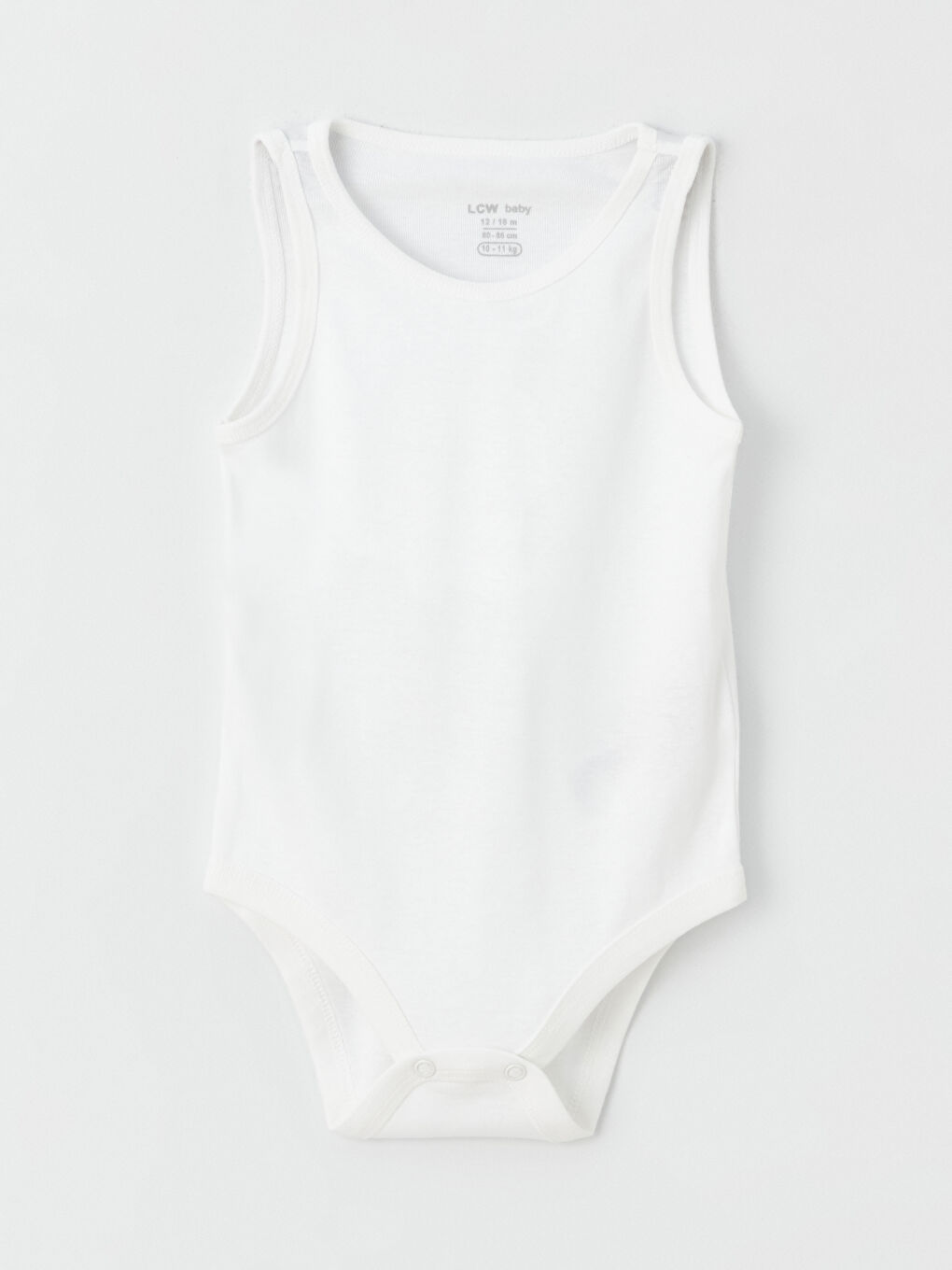 Crew Neck Baby Girl Snap Snap Bodysuit 2 Pack-1