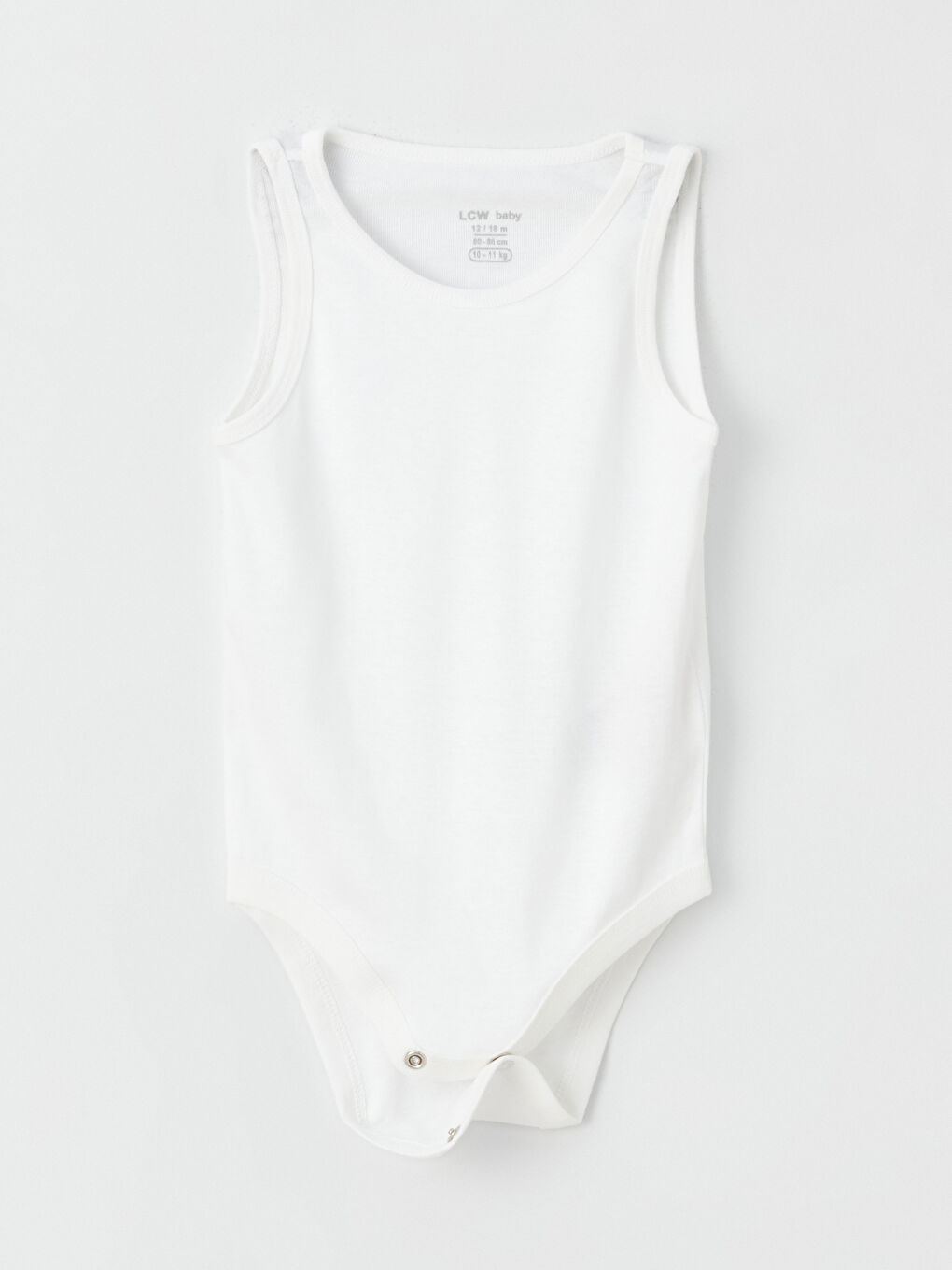 Crew Neck Baby Girl Snap Snap Bodysuit 2 Pack-3