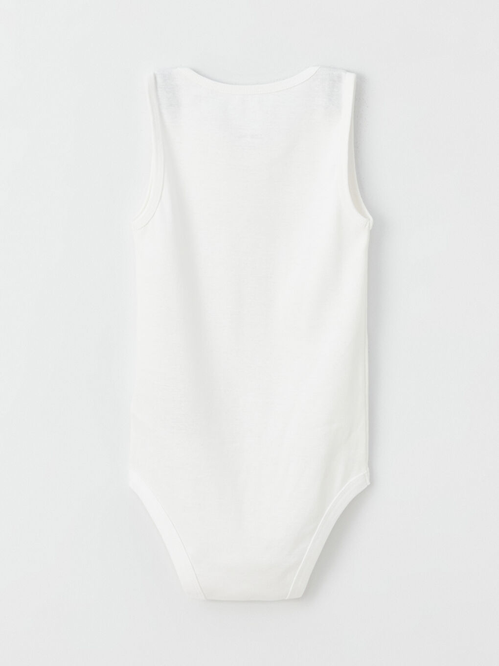 بدلة جسم بياقة دائرية أساسية للبنات الرضع بزر كبس - مجموعة من 2-5