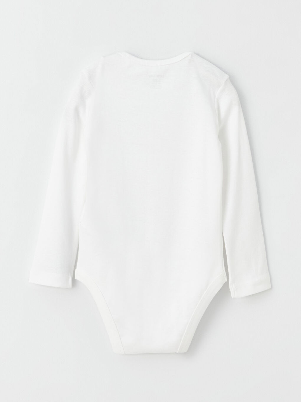 بدلة جسم بياقة دائرية أساسية للبنات الرضع بزر كبس - مجموعة من 2-4