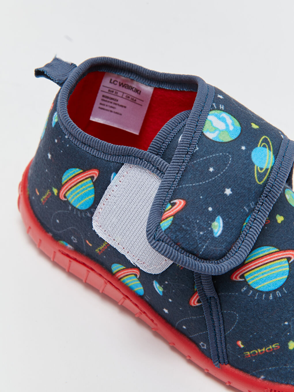 Lacivert Baskılı Erkek Çocuk Panduf-6