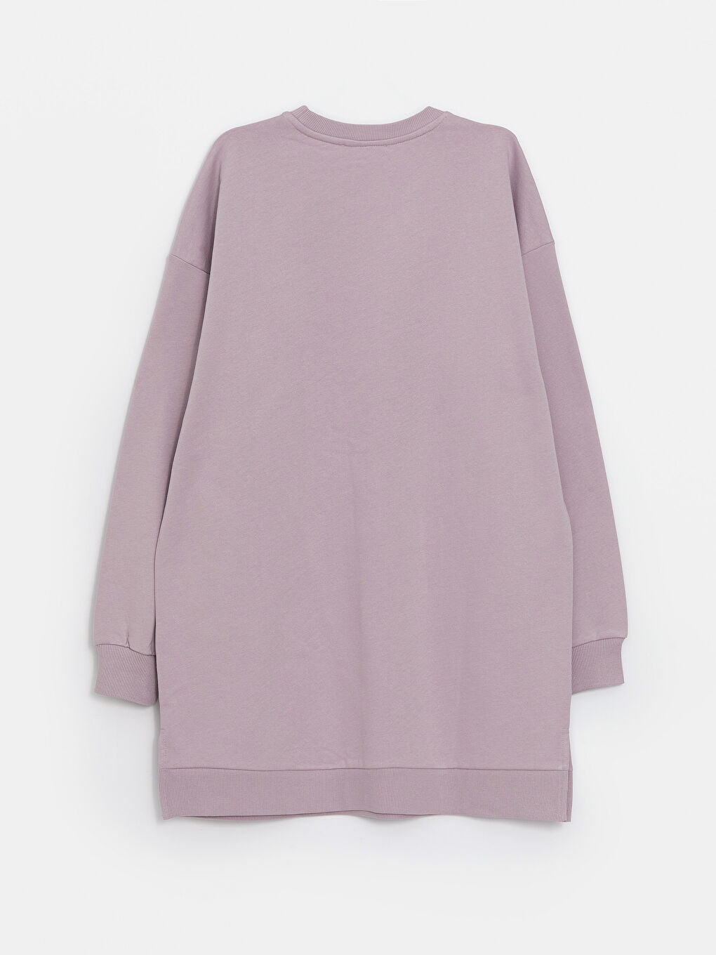 تونیکی سویتشێرتی قۆڵ درێژی چاپکراوی یه‌خه‌ خڕ ئۆڤەرسایز بۆ ژنان-6