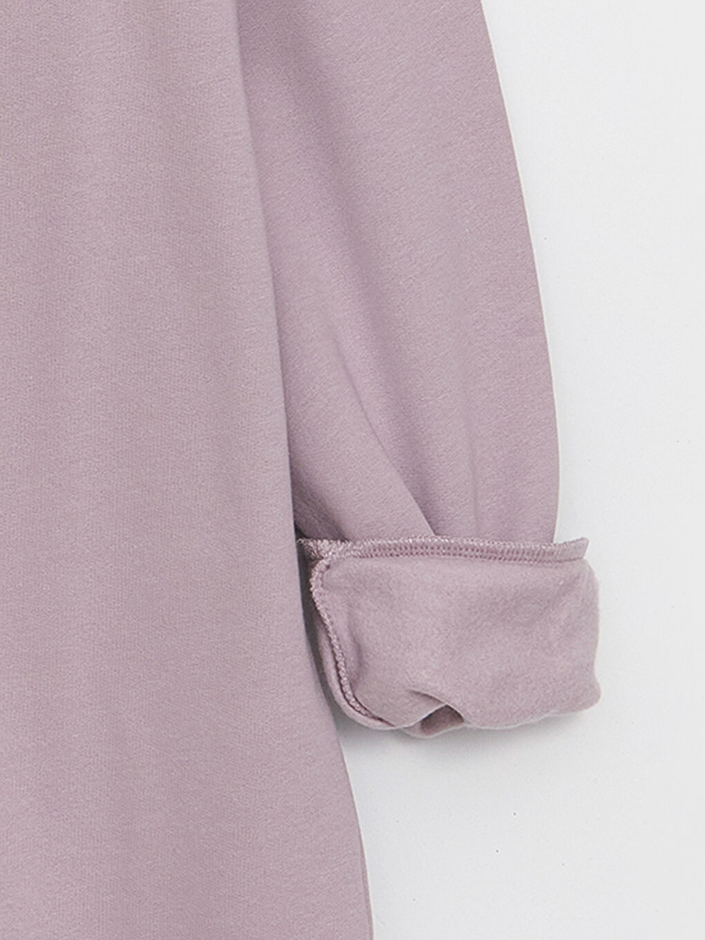 تونیکی سویتشێرتی قۆڵ درێژی چاپکراوی یه‌خه‌ خڕ ئۆڤەرسایز بۆ ژنان-7