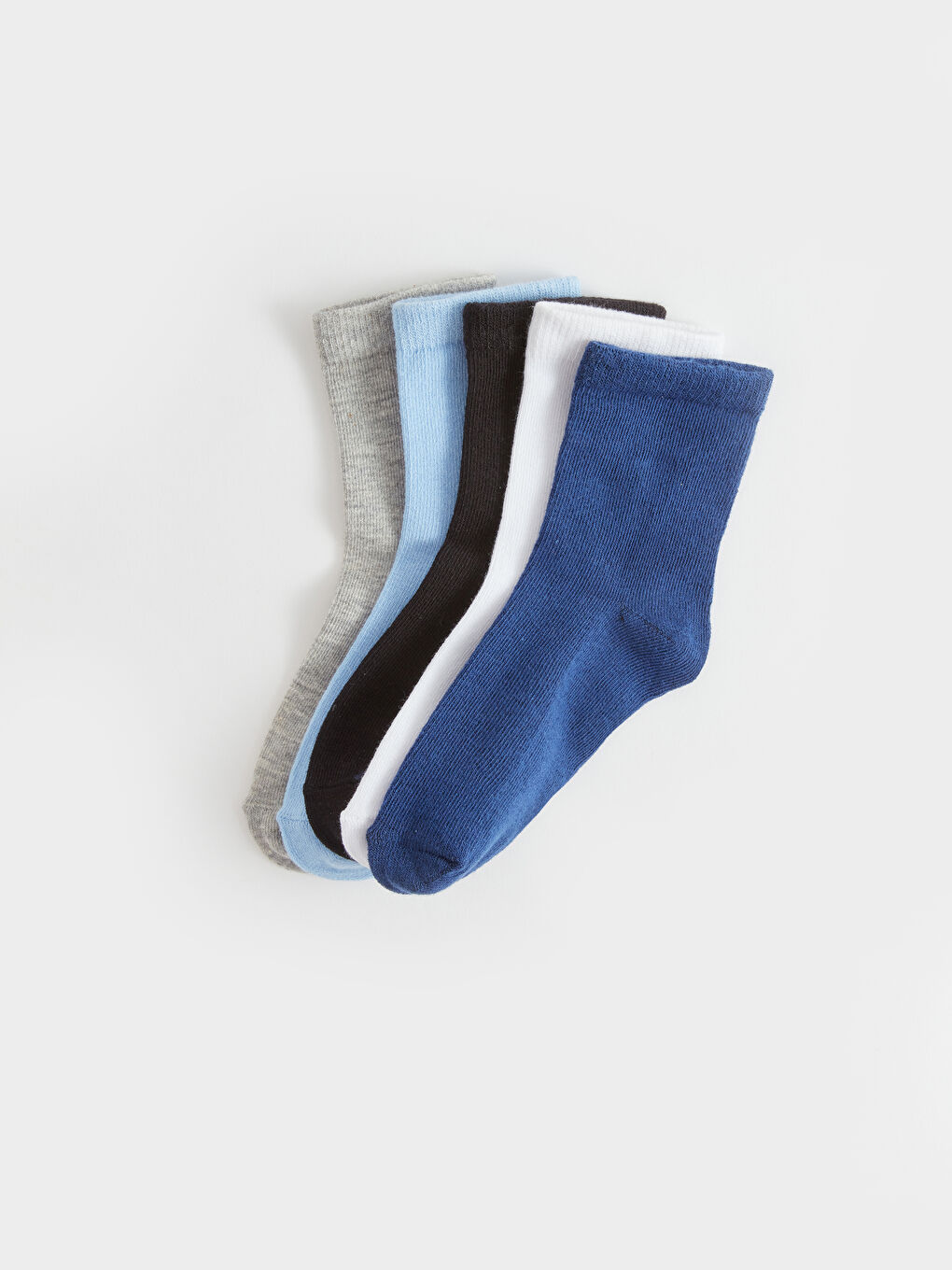 Lot de 5 Chaussettes Basiques pour Bébé Garçon.-1