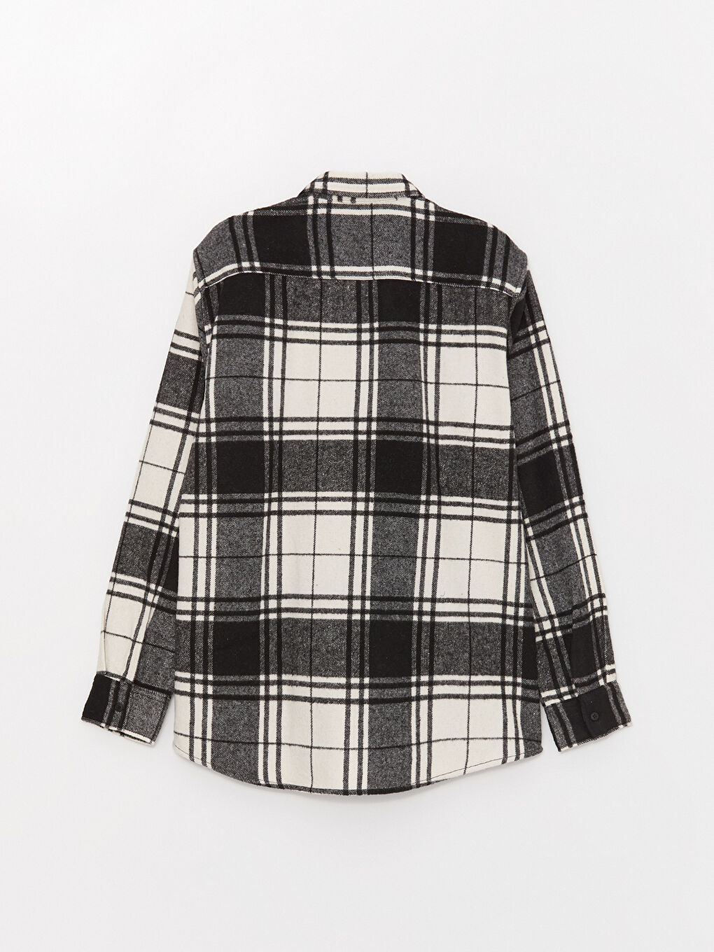 Ерлерге арналған ұзын жеңді торлы стандартты пішімді жейде-6