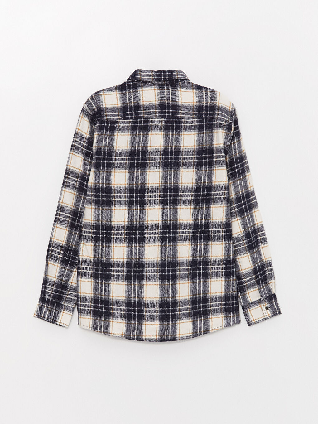 Ерлерге арналған ұзын жеңді торлы стандартты пішімді жейде-6