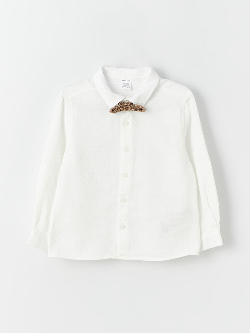 قميص، بنطلون، بلوفر وبابيون أولاد رضع، ٤ قطع-4