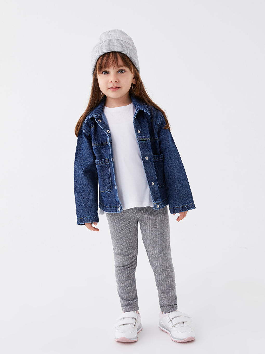 Elastic Waist Baby Girls' Leggings-2