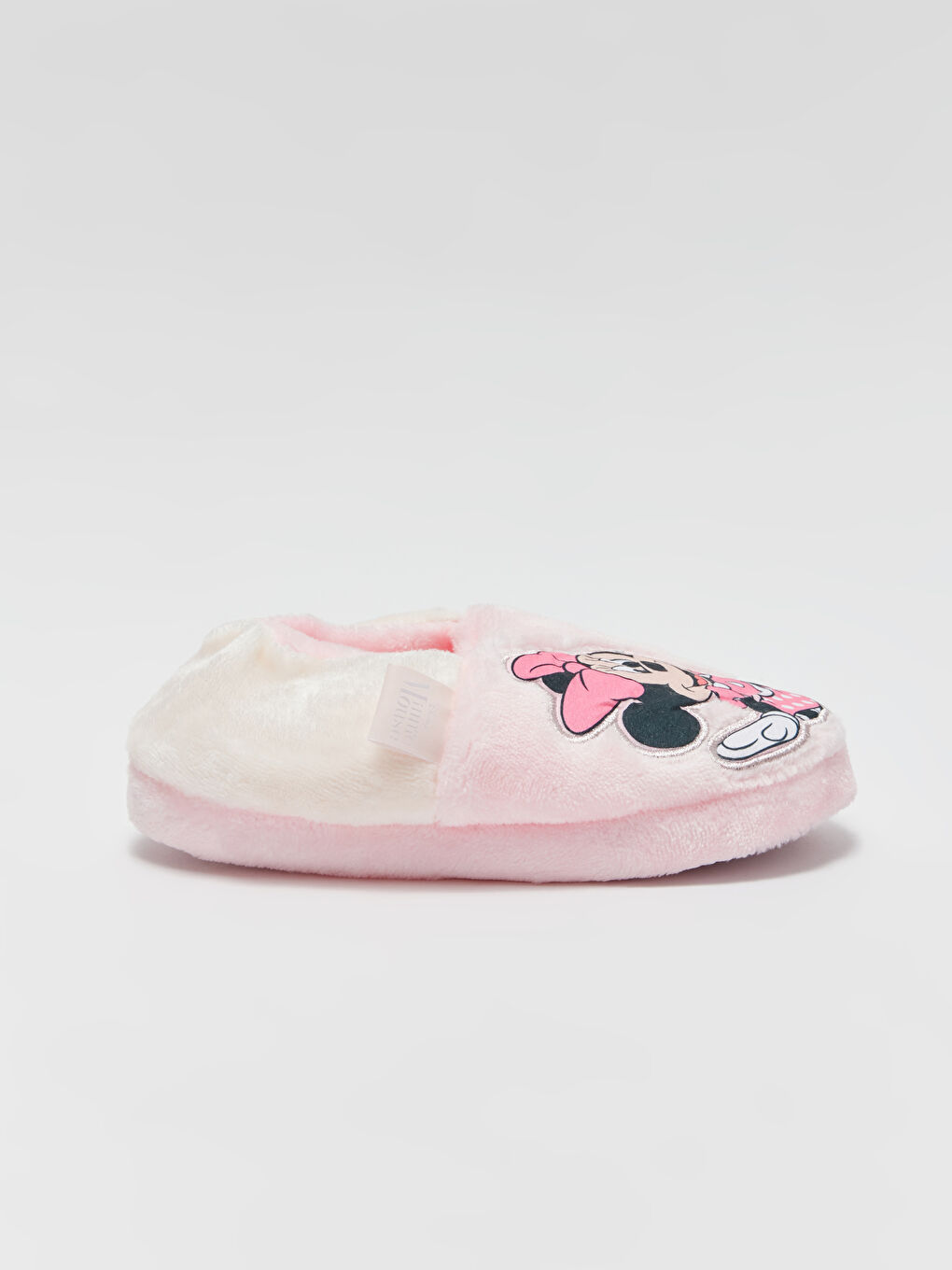 Minnie Mouse Licensed Girls' Plush Indoor Slippers -W3BT25Z4-E6T