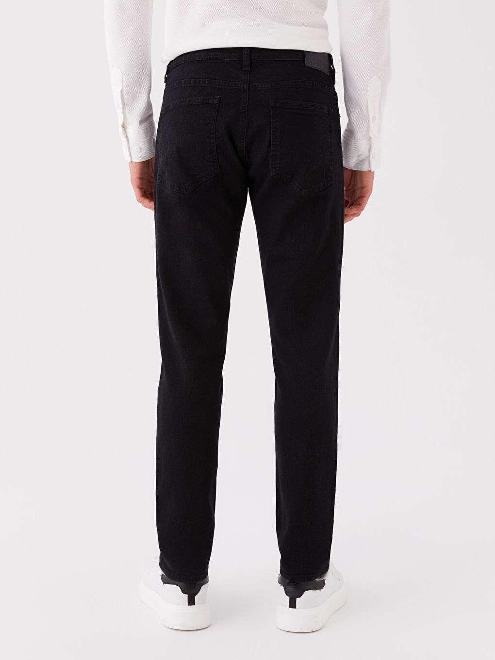 جينز بقصة رفيعة للرجال-3