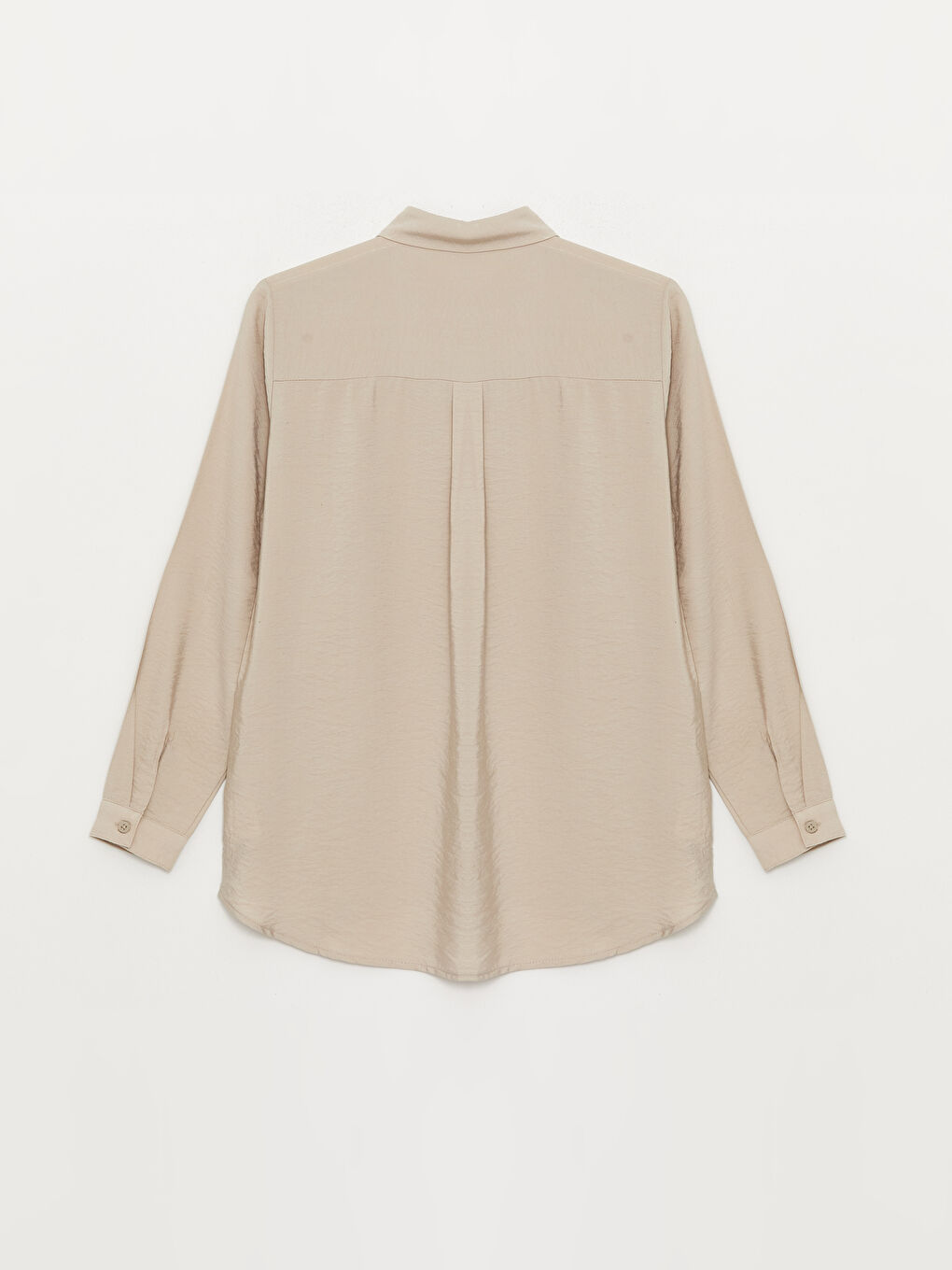 LCWAIKIKI Classic Chemise Unie à Manches Longues pour Femmes -W3BT43Z8-QZZ