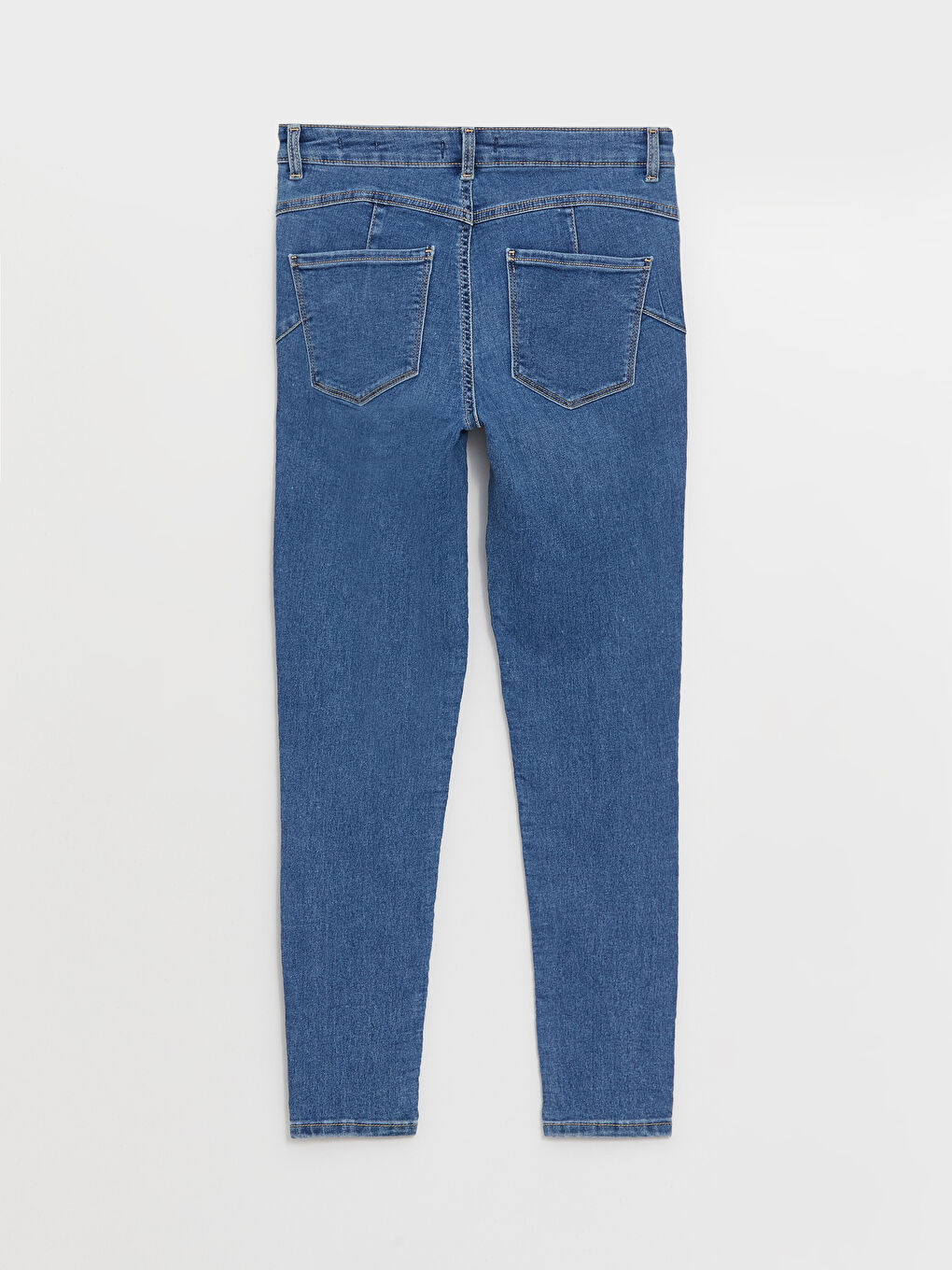 Blugi Push Up cu Talie Înaltă pentru Femei-6