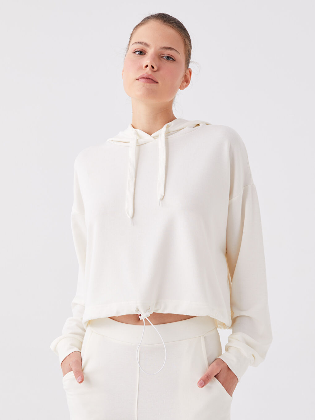 Plain Oversize Women's Hoodie