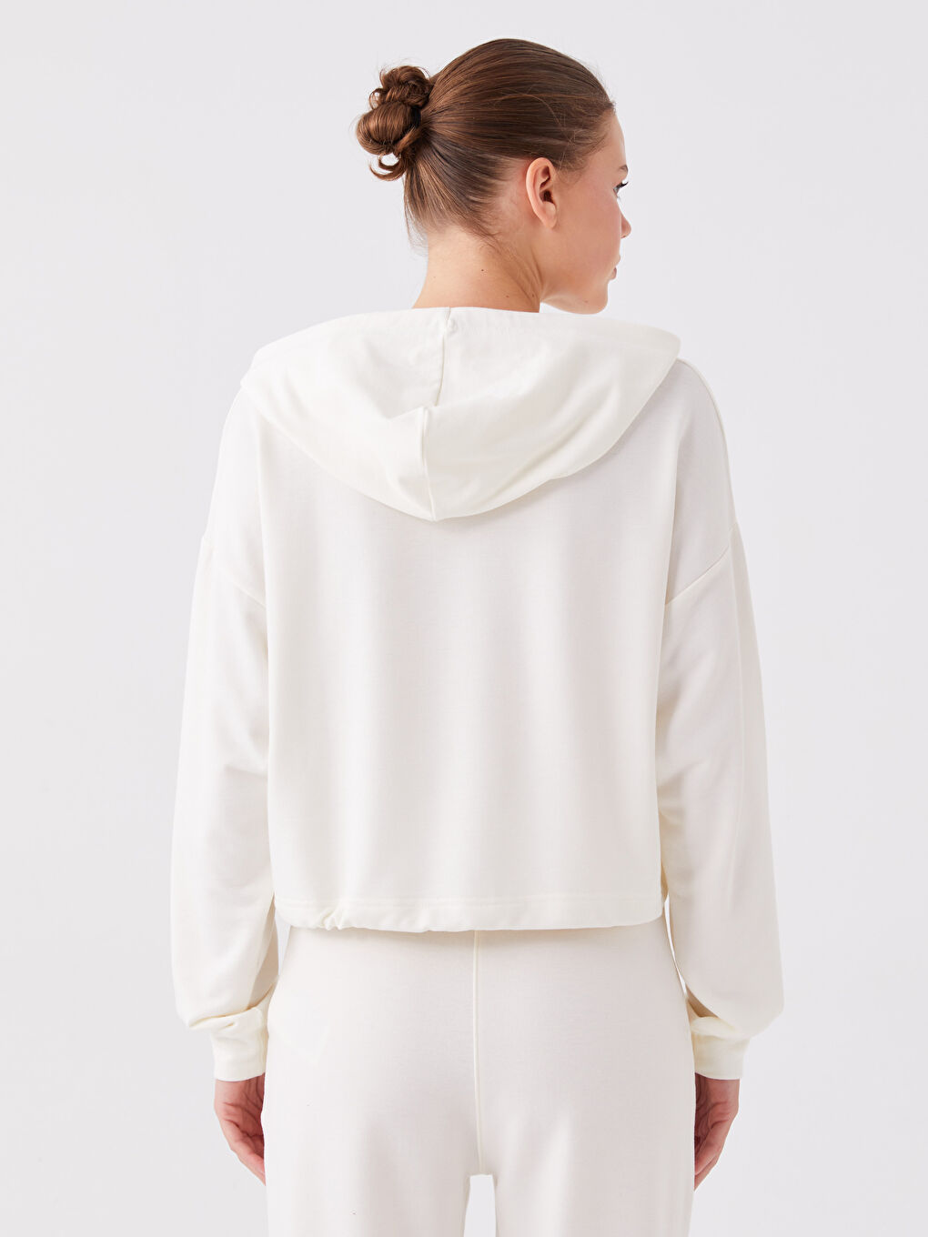 Plain Oversize Women's Hoodie-4