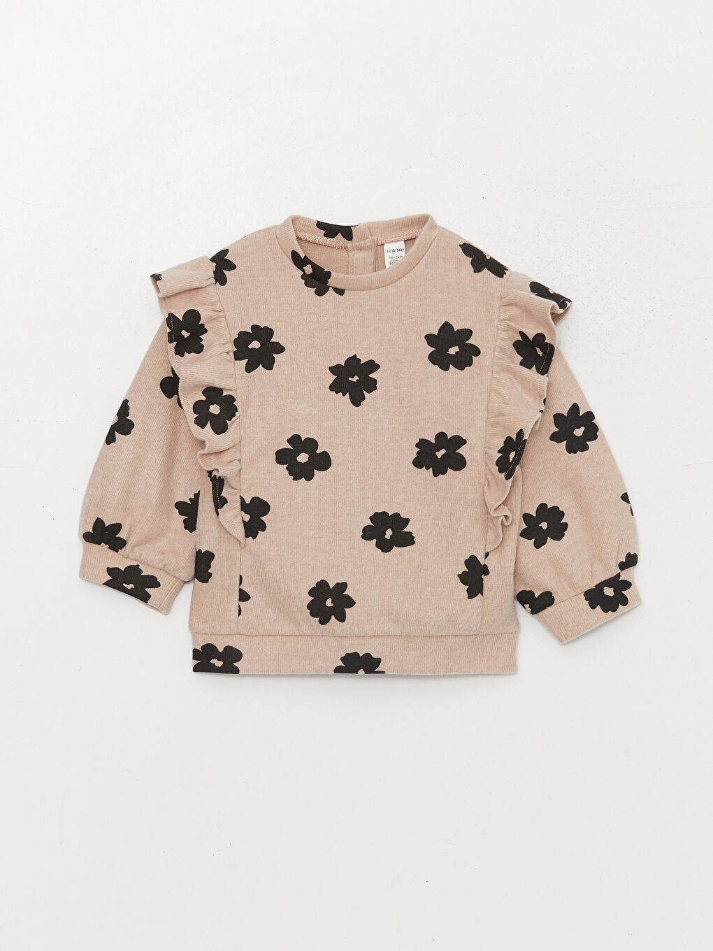 LCW baby Rundhalsausschnitt Baby Mädchen Sweatshirt -W3BU16Z1-LQB
